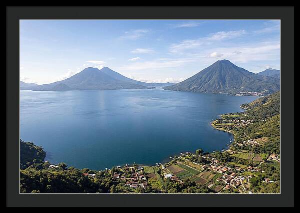Lake Atitlan From Above Panajachel