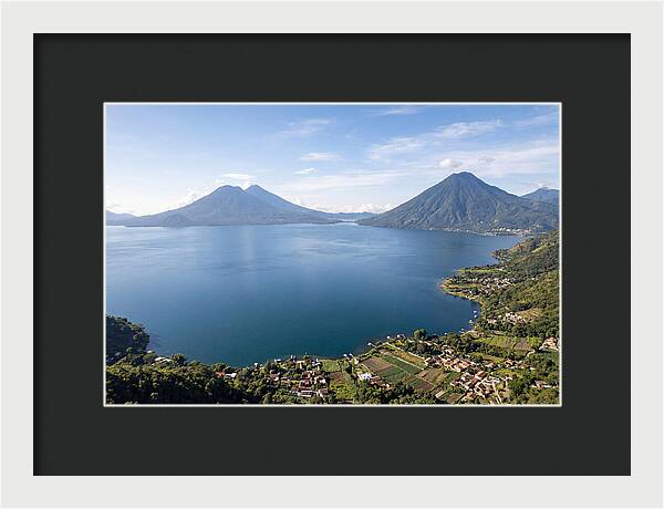 Lake Atitlan From Above Panajachel
