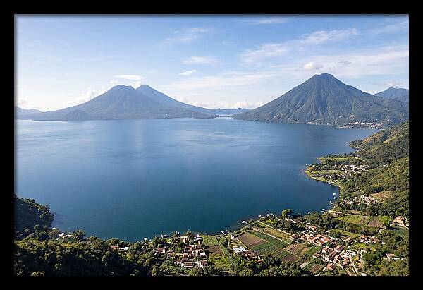 Lake Atitlan From Above Panajachel