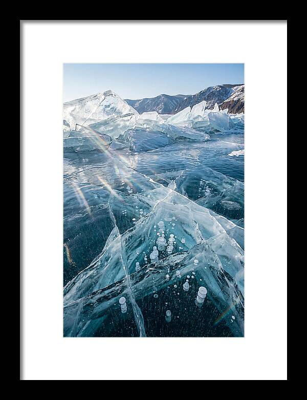 Lake Baikal Ice Formations