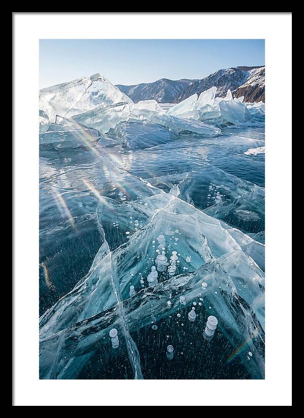 Lake Baikal Ice Formations