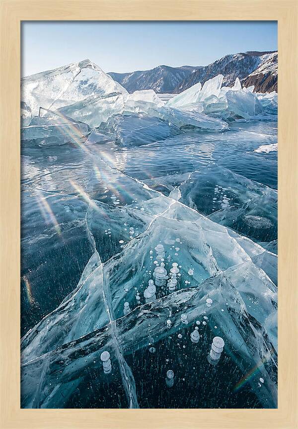 Lake Baikal Ice Formations