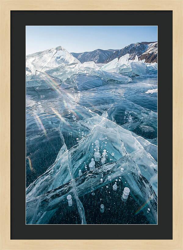 Lake Baikal Ice Formations