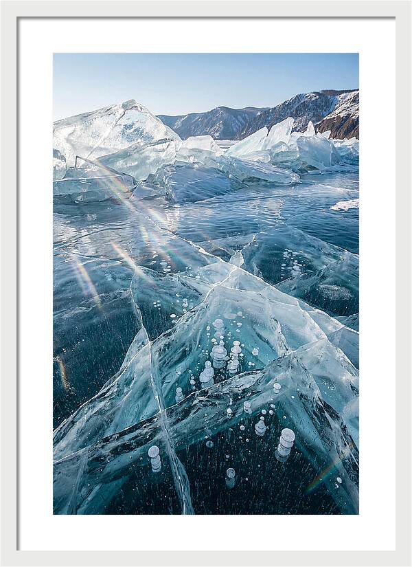Lake Baikal Ice Formations