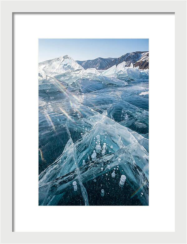 Lake Baikal Ice Formations