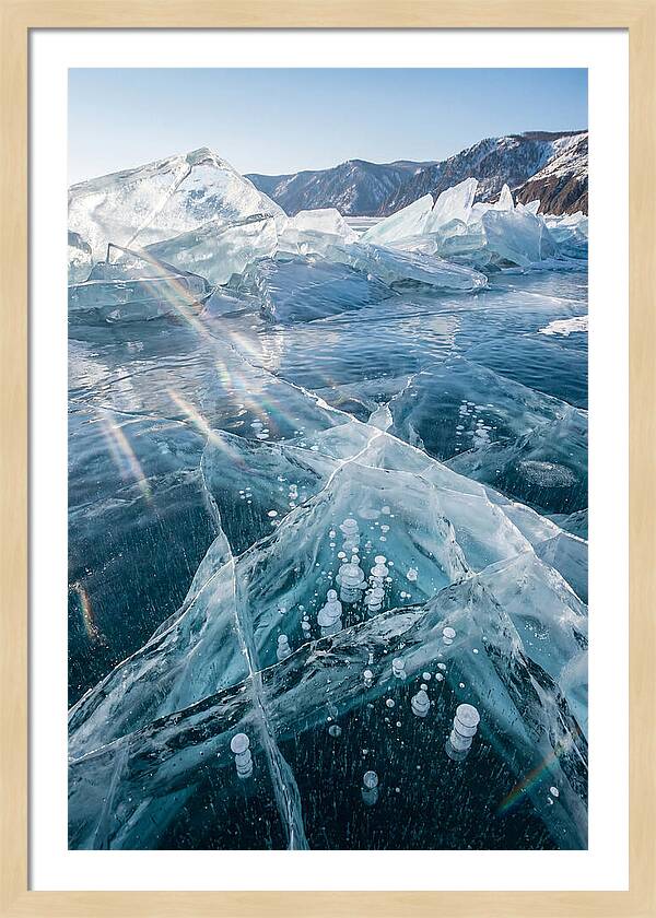 Lake Baikal Ice Formations