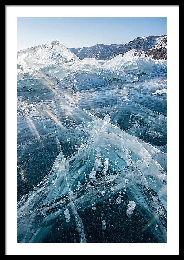 Lake Baikal Ice Formations