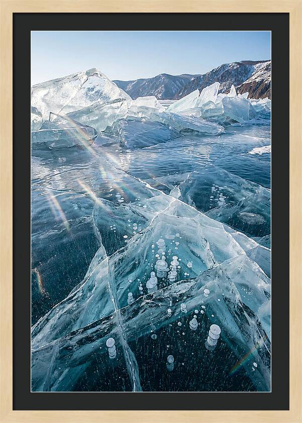 Lake Baikal Ice Formations