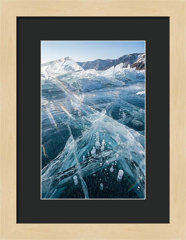 Lake Baikal Ice Formations