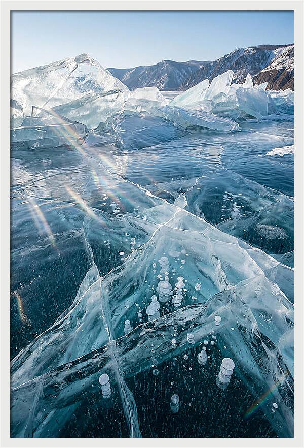 Lake Baikal Ice Formations
