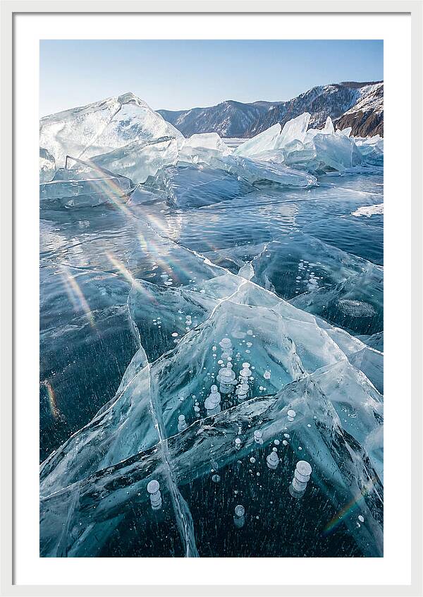 Lake Baikal Ice Formations