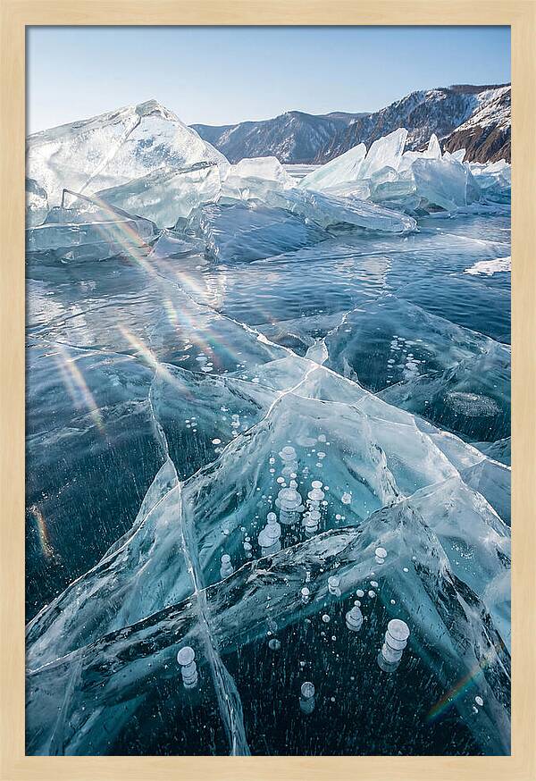 Lake Baikal Ice Formations