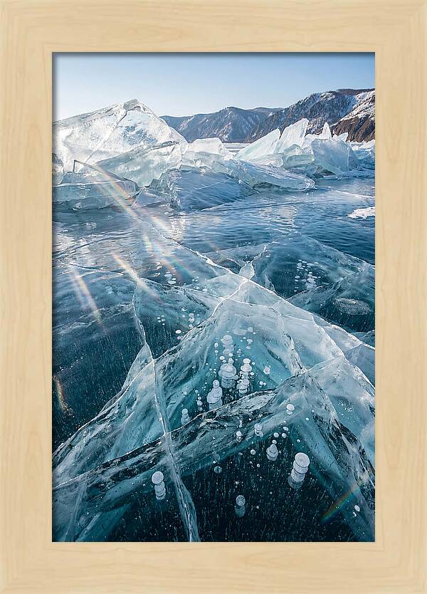 Lake Baikal Ice Formations