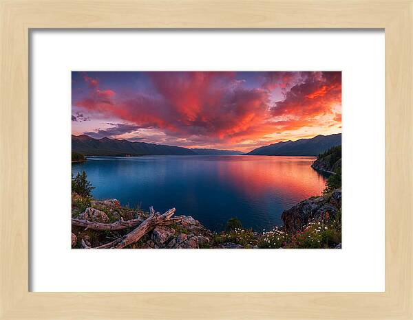 Lake Baikal Sunset Serenity
