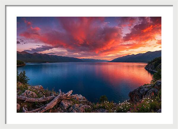 Lake Baikal Sunset Serenity