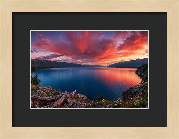 Lake Baikal Sunset Serenity