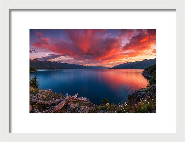 Lake Baikal Sunset Serenity