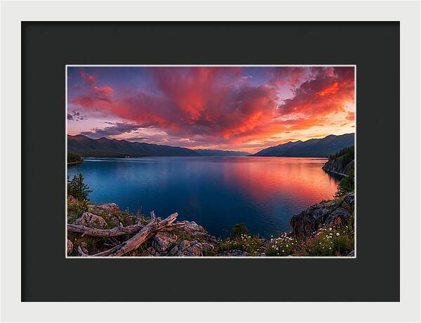 Lake Baikal Sunset Serenity
