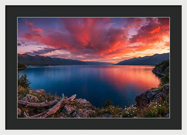 Lake Baikal Sunset Serenity