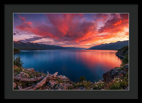 Lake Baikal Sunset Serenity