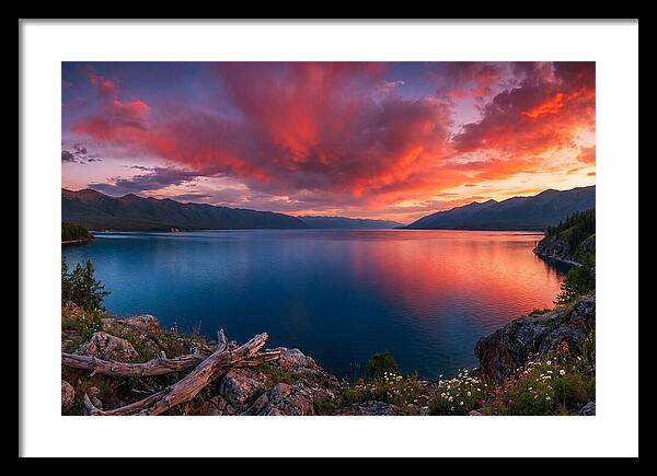 Lake Baikal Sunset Serenity
