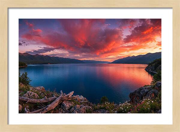 Lake Baikal Sunset Serenity