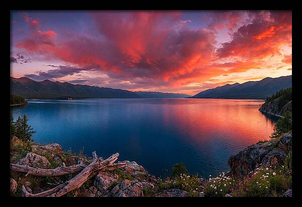 Lake Baikal Sunset Serenity
