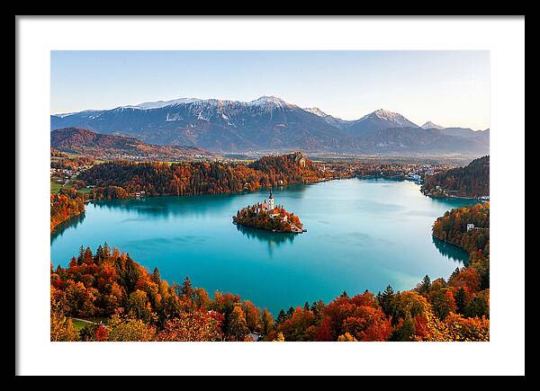 Lake Bled In Autumn Splendor