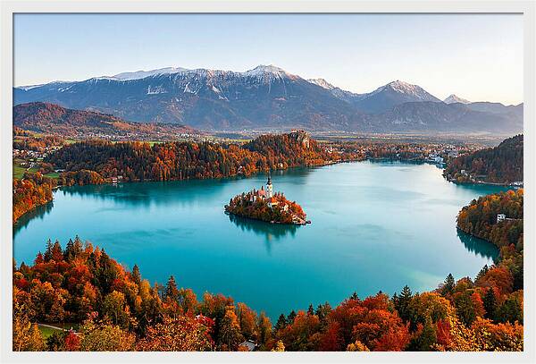Lake Bled In Autumn Splendor