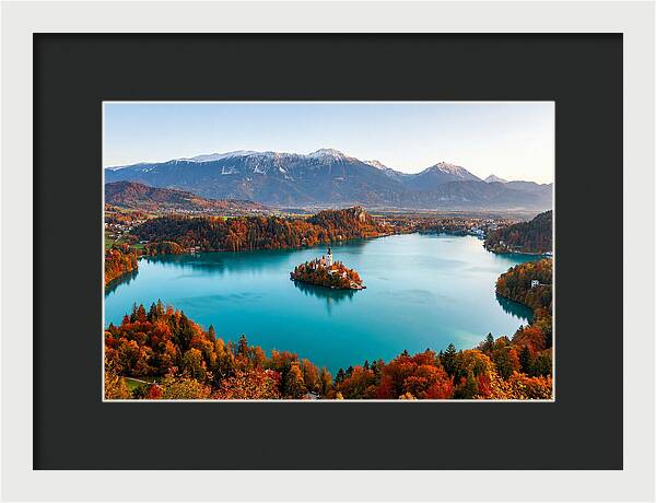 Lake Bled In Autumn Splendor