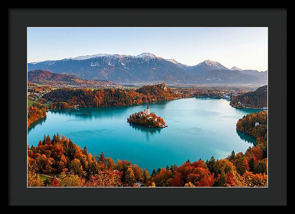 Lake Bled In Autumn Splendor