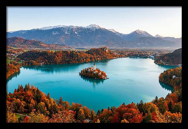 Lake Bled In Autumn Splendor