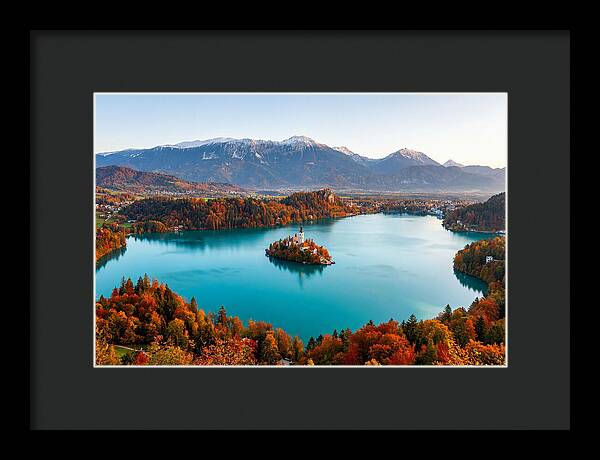 Lake Bled In Autumn Splendor
