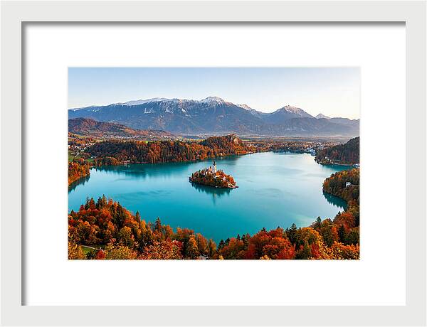 Lake Bled In Autumn Splendor