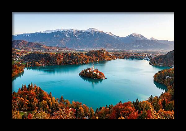 Lake Bled In Autumn Splendor