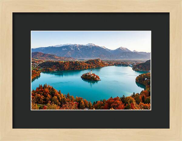 Lake Bled In Autumn Splendor