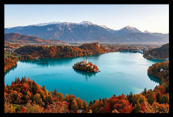 Lake Bled In Autumn Splendor