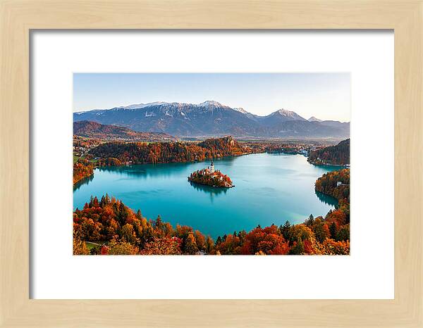 Lake Bled In Autumn Splendor