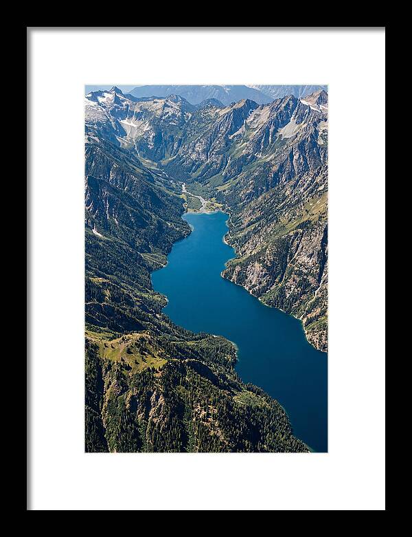 Lake Chelan From Above Stehekin