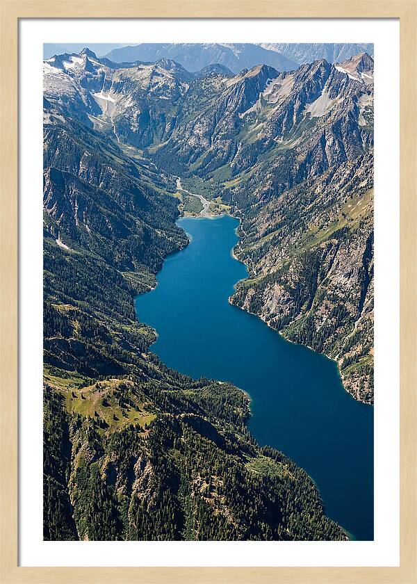 Lake Chelan From Above Stehekin