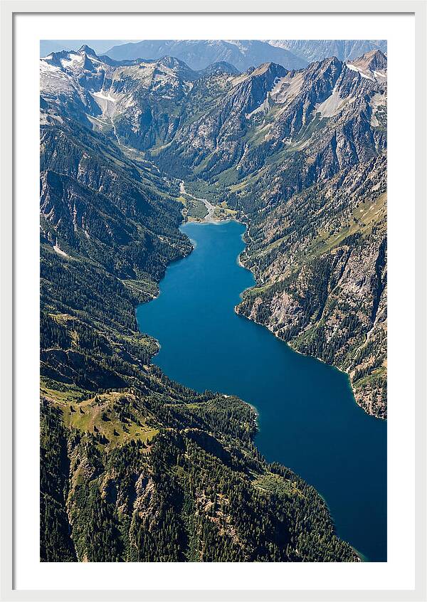 Lake Chelan From Above Stehekin