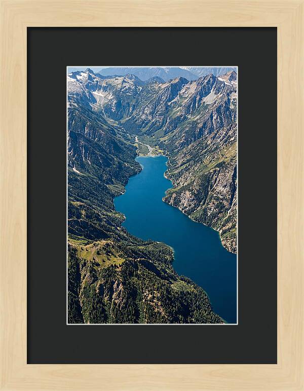 Lake Chelan From Above Stehekin