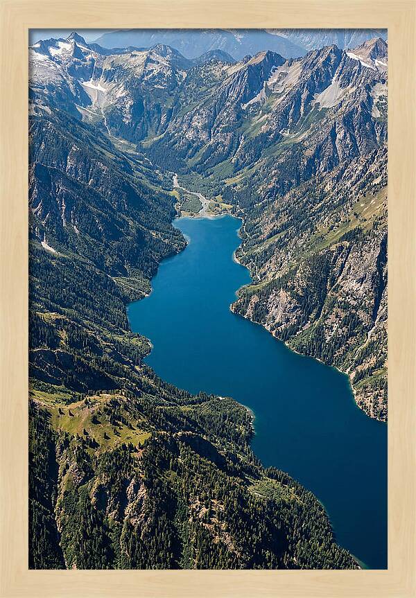 Lake Chelan From Above Stehekin