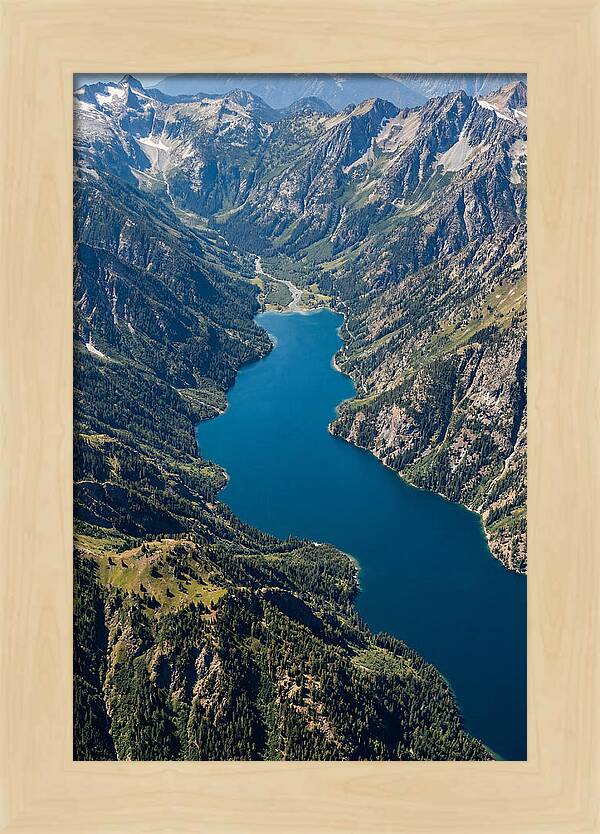 Lake Chelan From Above Stehekin