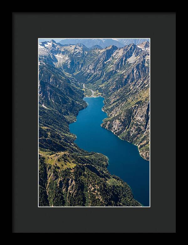 Lake Chelan From Above Stehekin