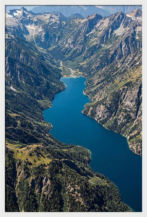 Lake Chelan From Above Stehekin