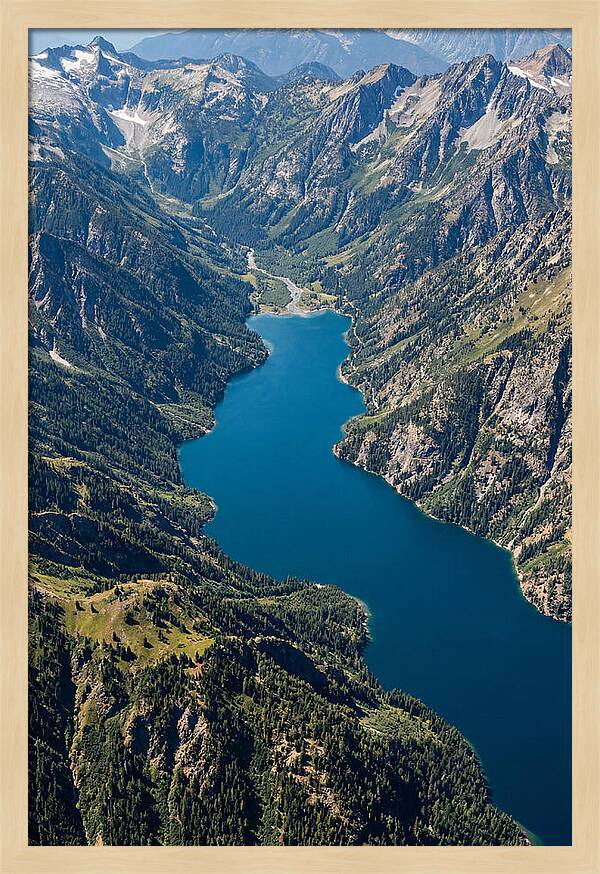 Lake Chelan From Above Stehekin