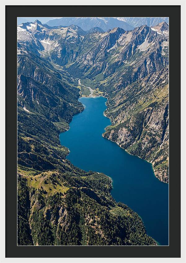Lake Chelan From Above Stehekin