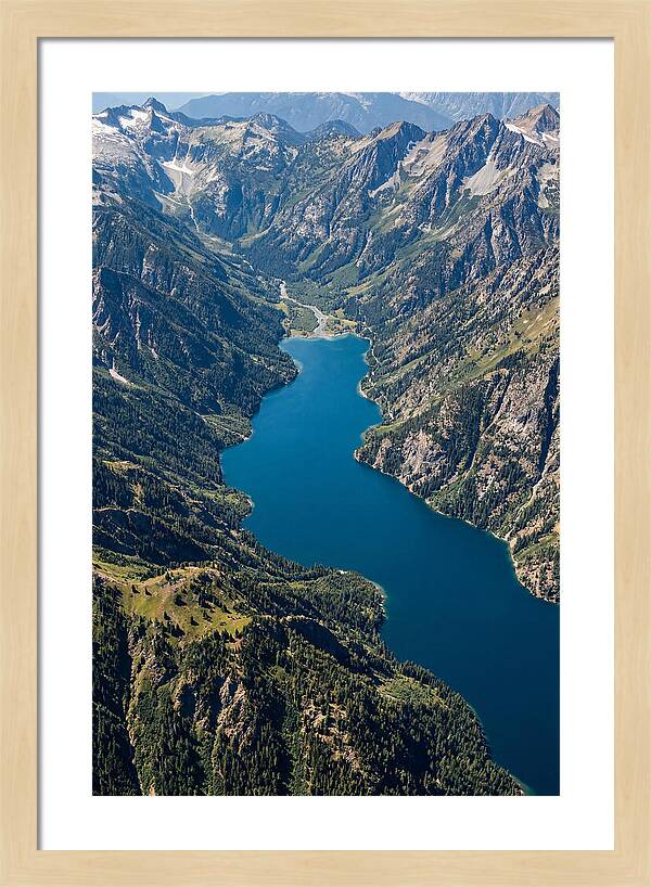 Lake Chelan From Above Stehekin