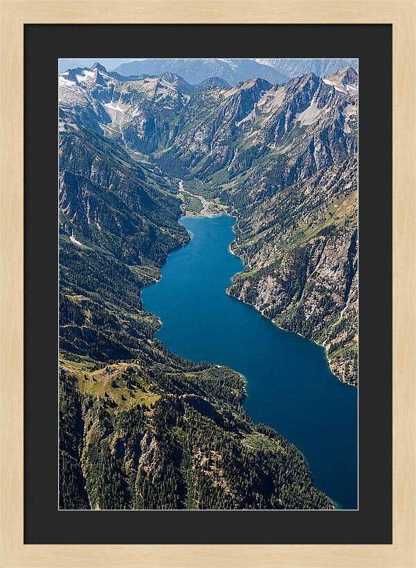 Lake Chelan From Above Stehekin